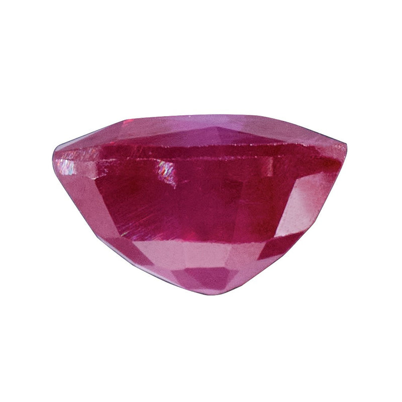 Gemstone Ruby A Quality 4mm Trillion