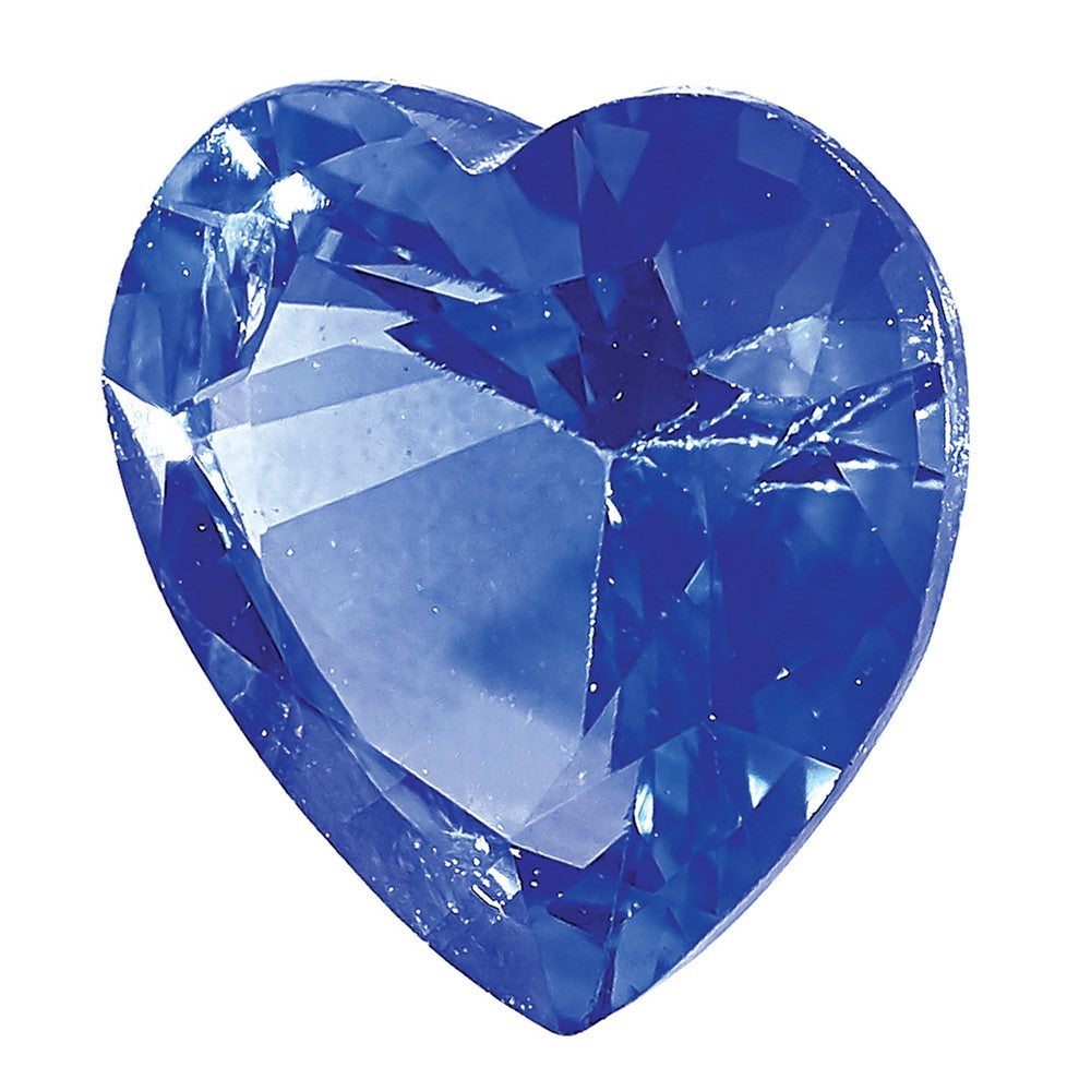 Gemstone Blue Sapphire Aa Quality 3mm Heart