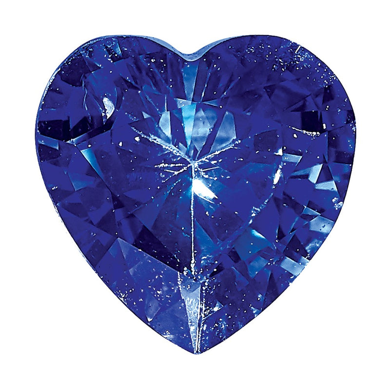 Gemstone Blue Sapphire Aa Quality 4mm Heart