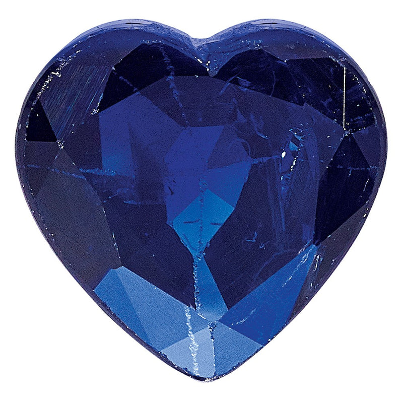 Gemstone Blue Sapphire A Quality 4mm Heart