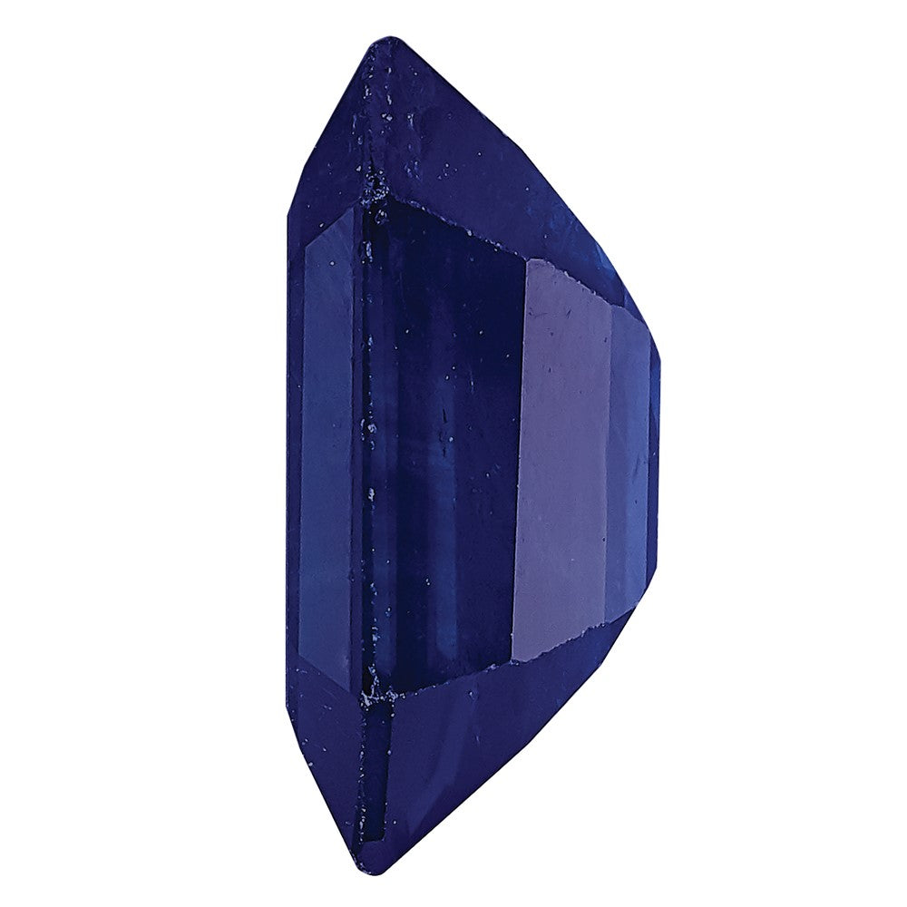 Gemstone Blue Sapphire A Quality 8X6mm Emerald Cut