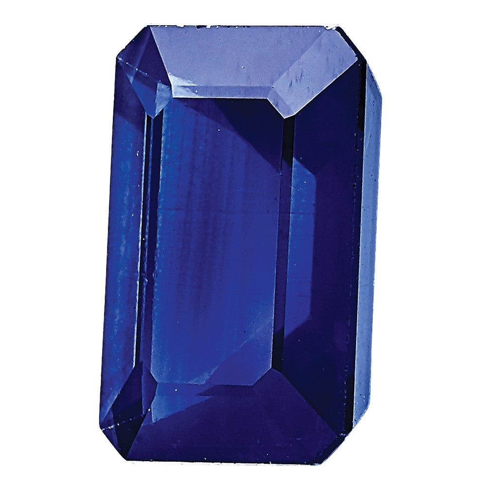 Gemstone Blue Sapphire Aa Quality 7X5mm Emerald Cut