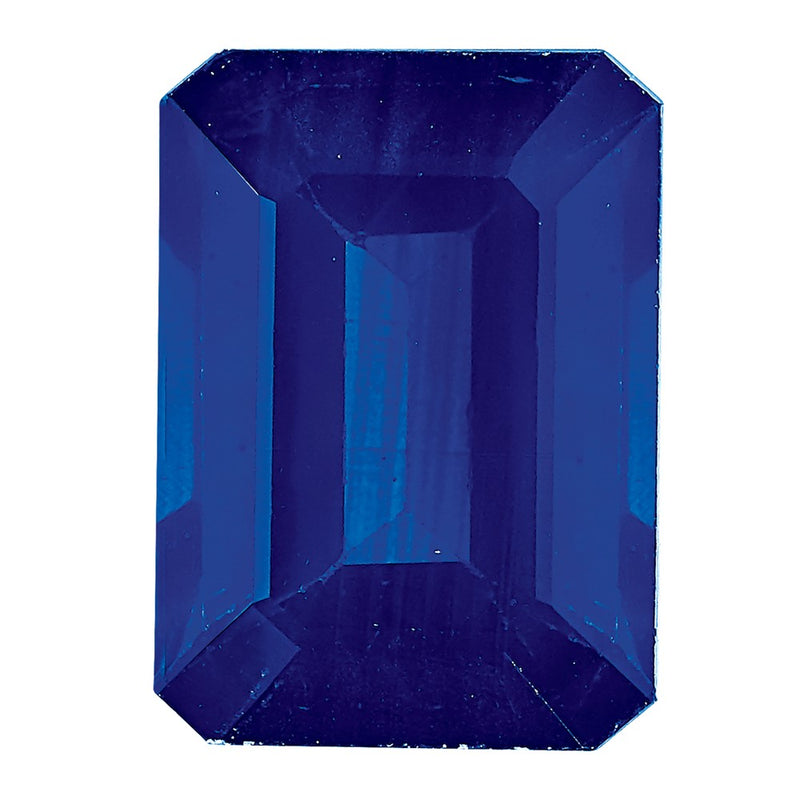 Gemstone Blue Sapphire Aa Quality 6X4mm Emerald Cut