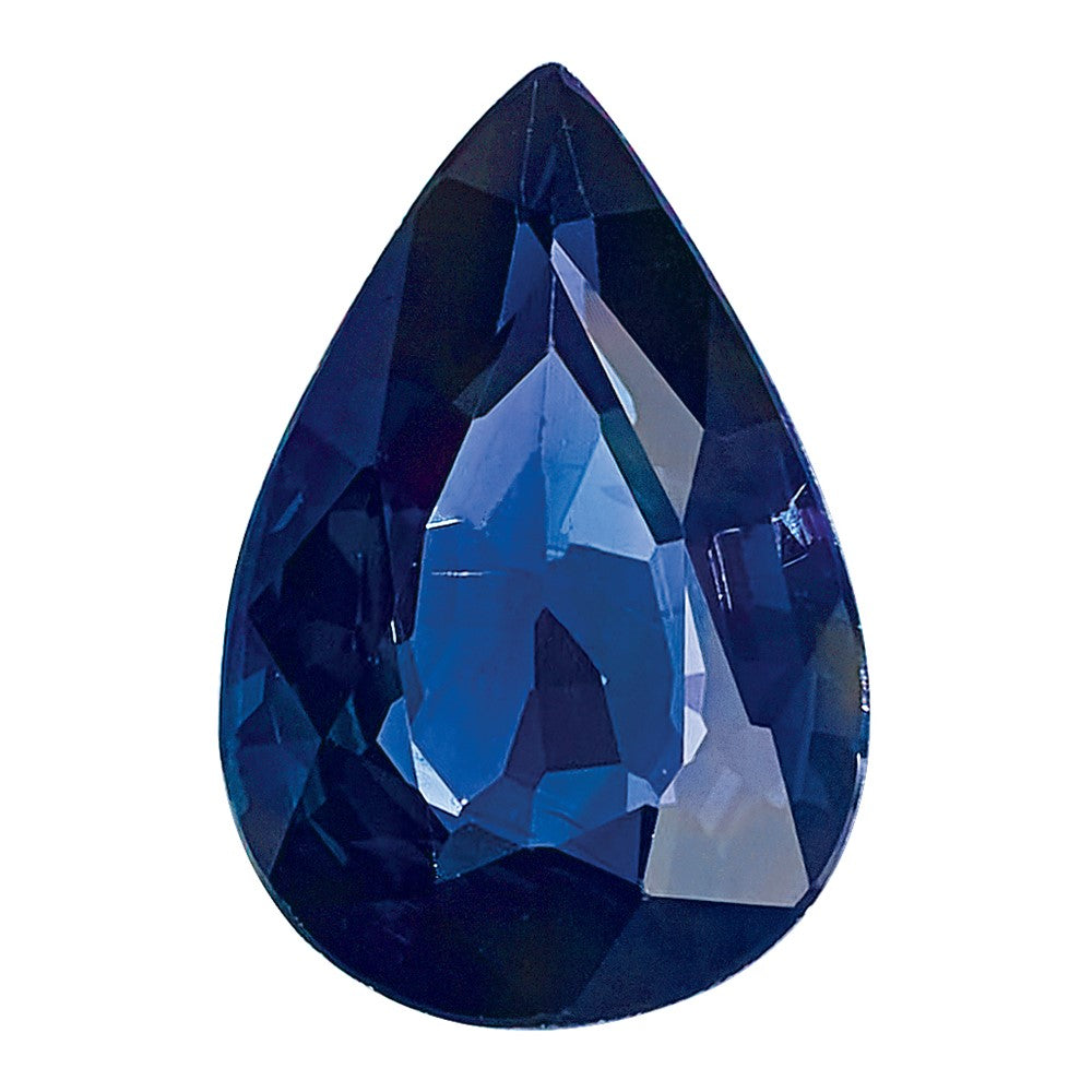 Gemstone Blue Sapphire Aa Quality 5X3mm Pear