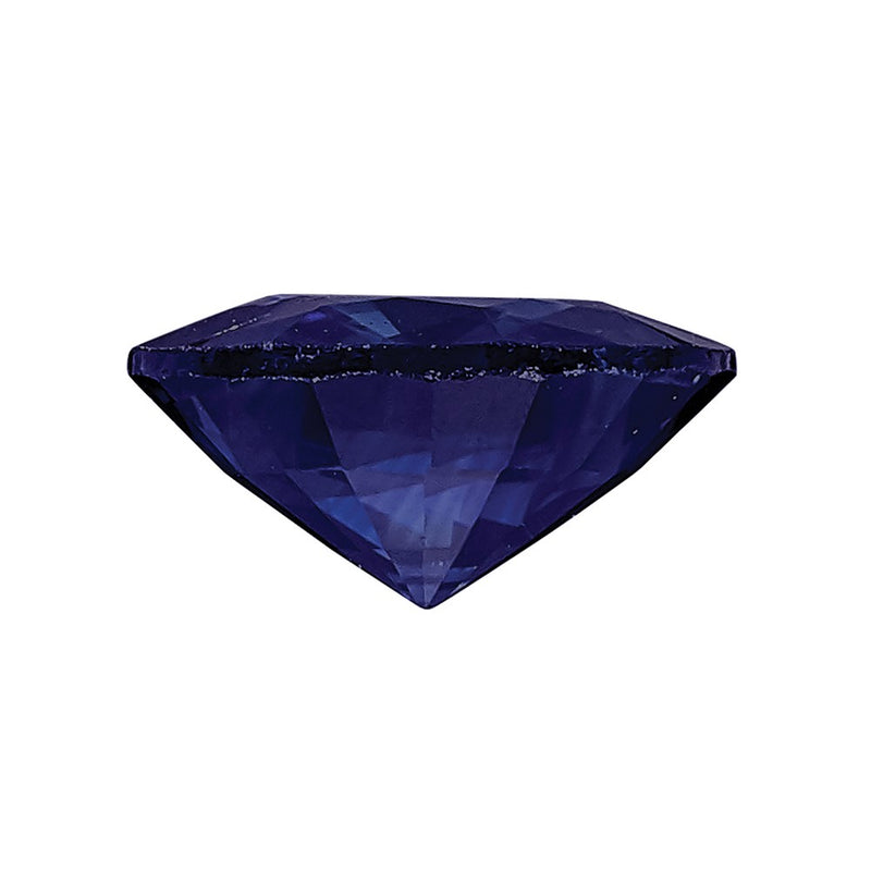 Gemstone Blue Sapphire A Quality 2.75mm Round Diamond-Cut