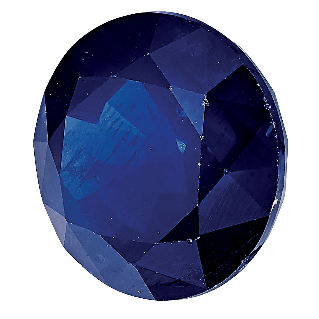 Gemstone Blue Sapphire A Quality 6.5mm Round