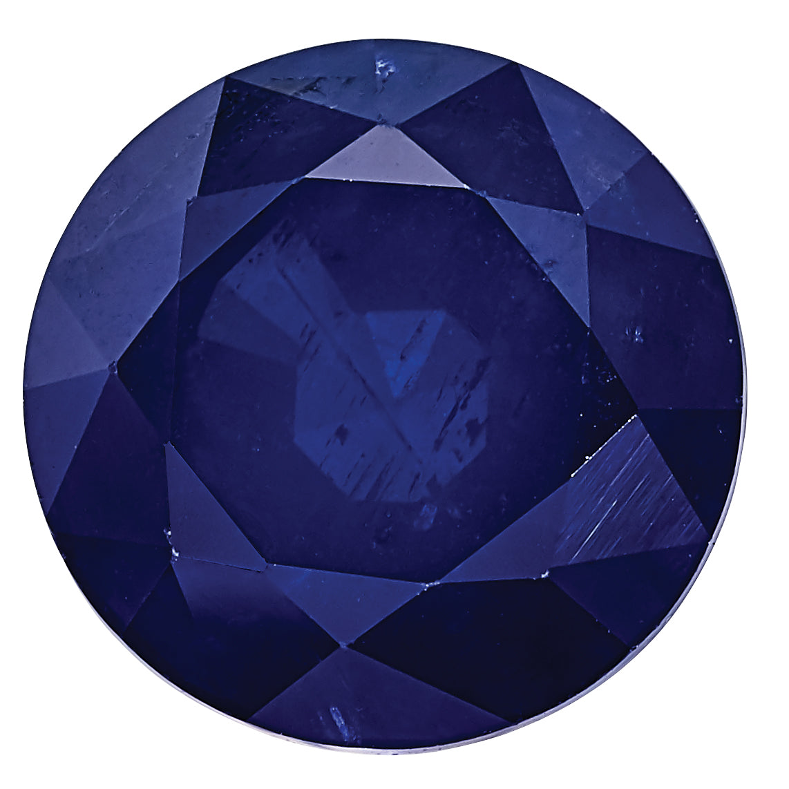 Gemstone Blue Sapphire A Quality 6.5mm Round