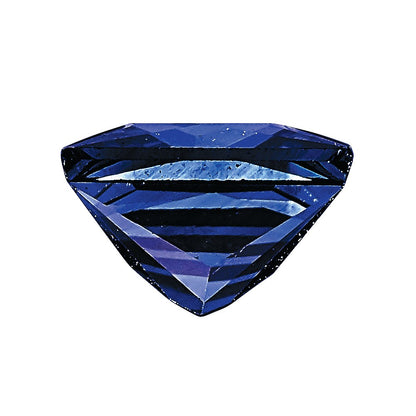 Gemstone Blue Sapphire Aa Quality 2.75mm Princess