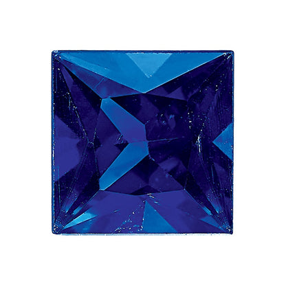 Gemstone Blue Sapphire Aa Quality 4mm Princess