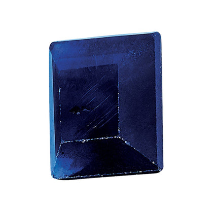 Gemstone Blue Sapphire A Quality 4mm Square Step-Cut