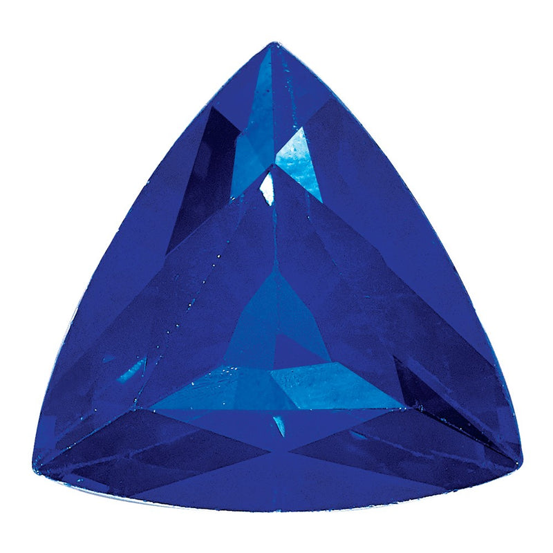 Gemstone Blue Sapphire Aa Quality 4.5mm Trillion
