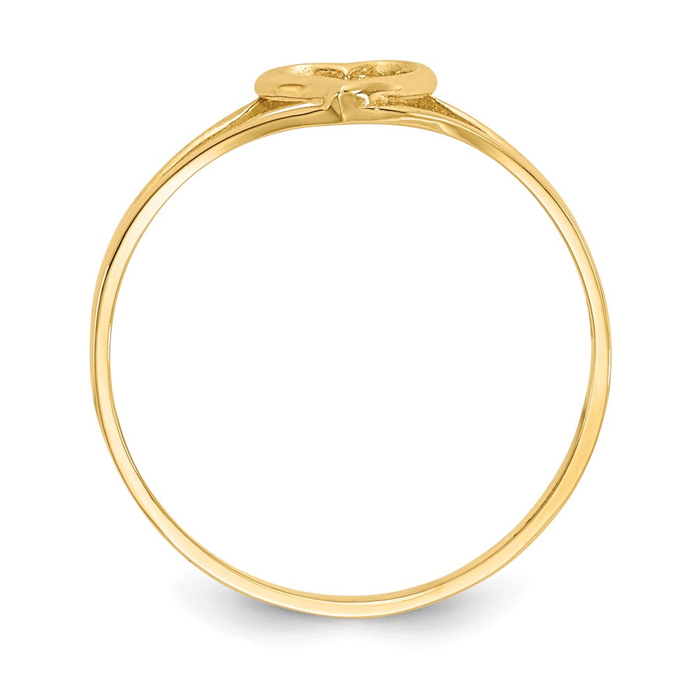 14K Yellow Gold Madi K Heart Baby Ring