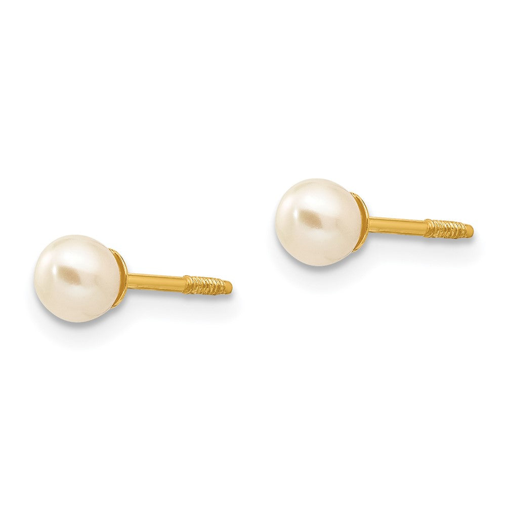 14K Yellow Gold Madi K Fw Cultured Pearl Earrings