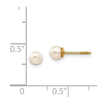 14K Yellow Gold Madi K Fw Cultured Pearl Earrings