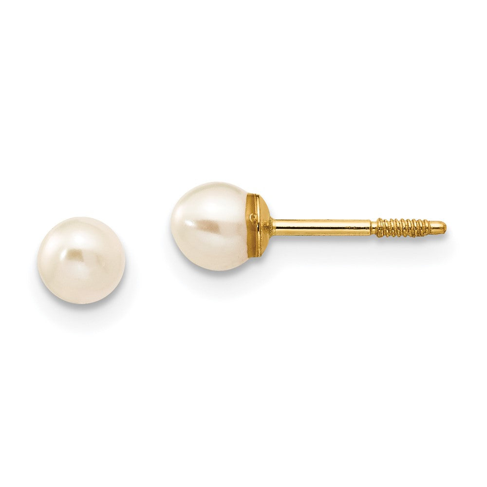 14K Yellow Gold Madi K Fw Cultured Pearl Earrings