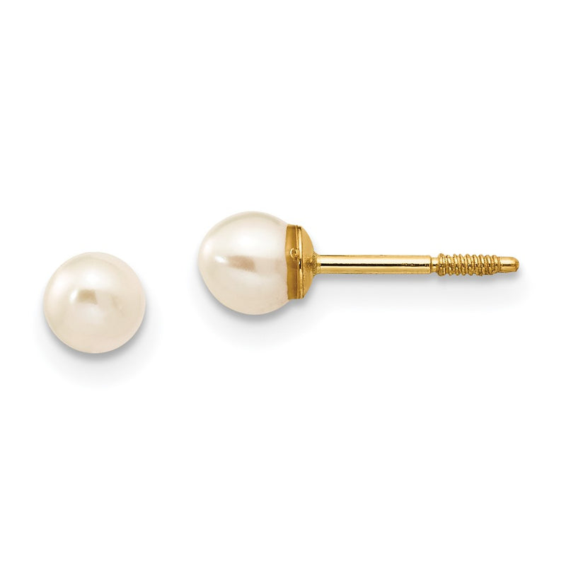 14K Yellow Gold Madi K Fw Cultured Pearl Earrings