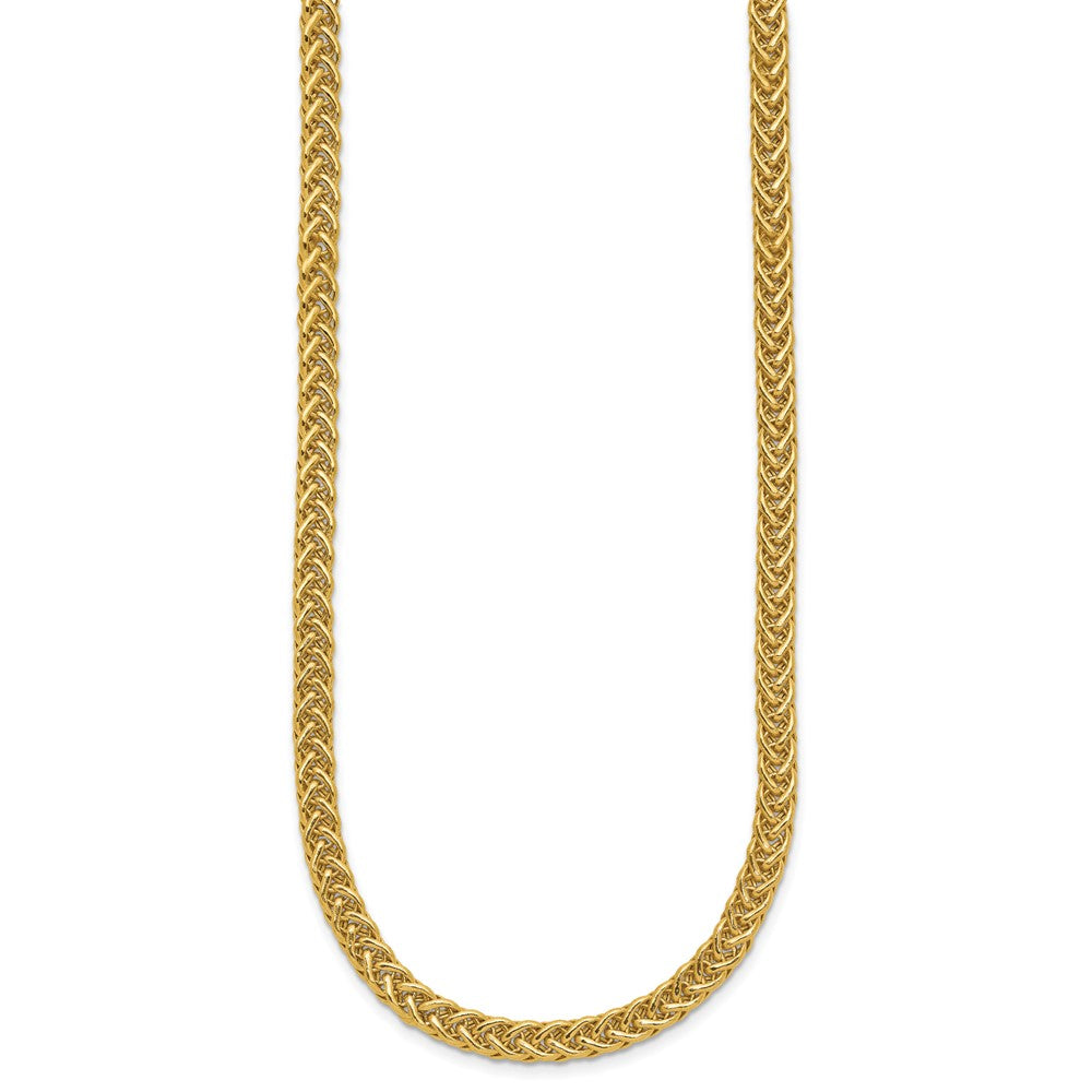 14K Yellow Gold Polished Fancy Link Necklace