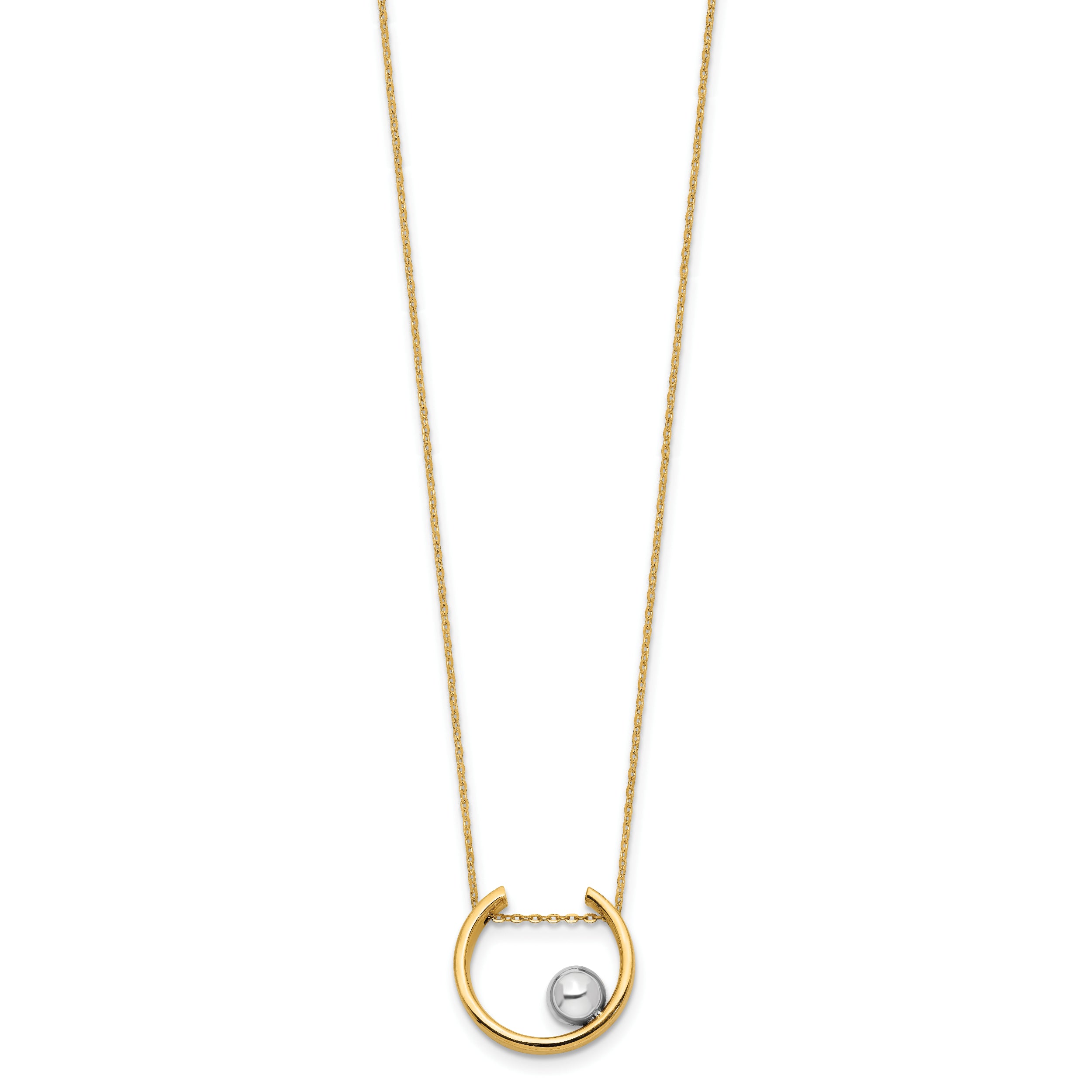 14K Two-Tone Necklace