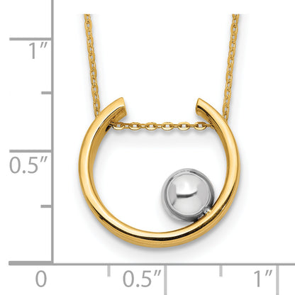 14K Two-Tone Necklace