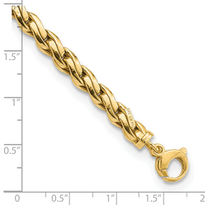 7.5 Inch 14K Polished Fancy Link 7.5In Bracelet