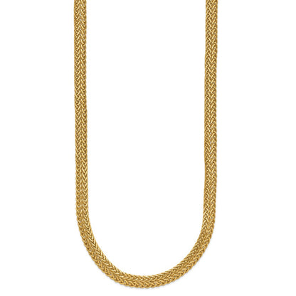 14K Yellow Gold Polished Fancy Necklace