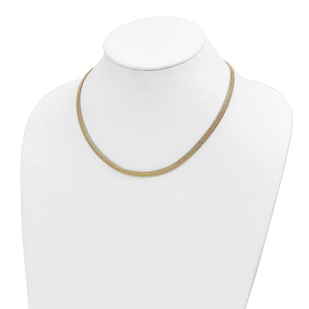 14K Yellow Gold Polished Fancy Necklace