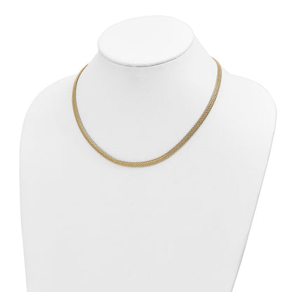 14K Yellow Gold Polished Fancy Necklace