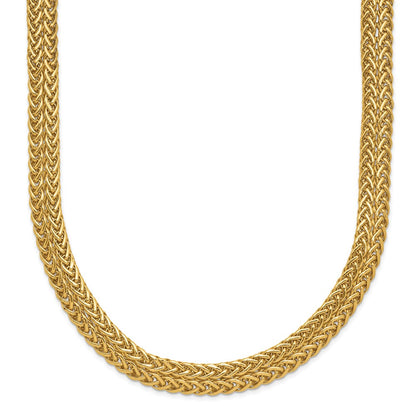 14K Yellow Gold Polished Fancy Necklace