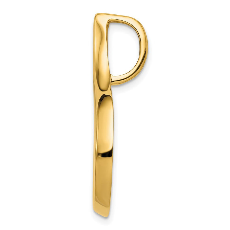 14K Yellow Gold Fits Up To 6mm Regular And Fancy Omega Slide