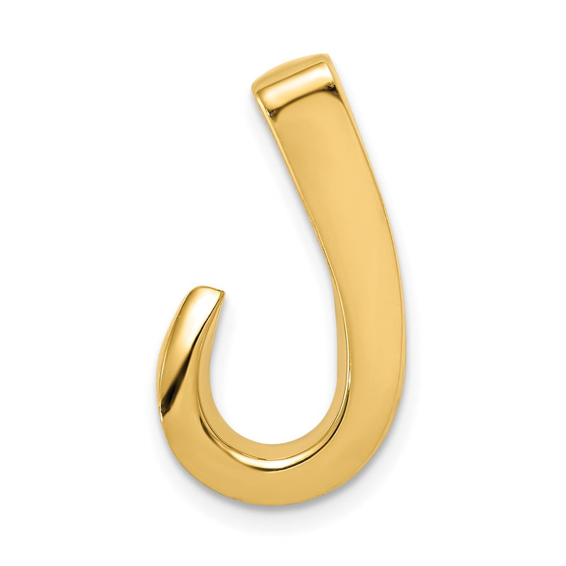 14K Yellow Gold Fits Up To 6mm Regular, 8mm Fancy Reversible Omega Slide