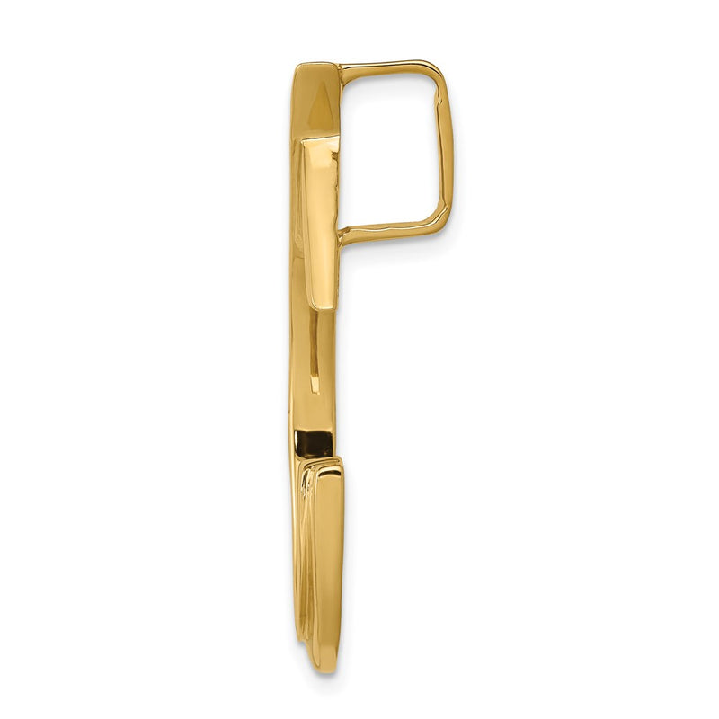 14K Yellow Gold Fits Up To 6mm Omega, 8mm Omega Slide