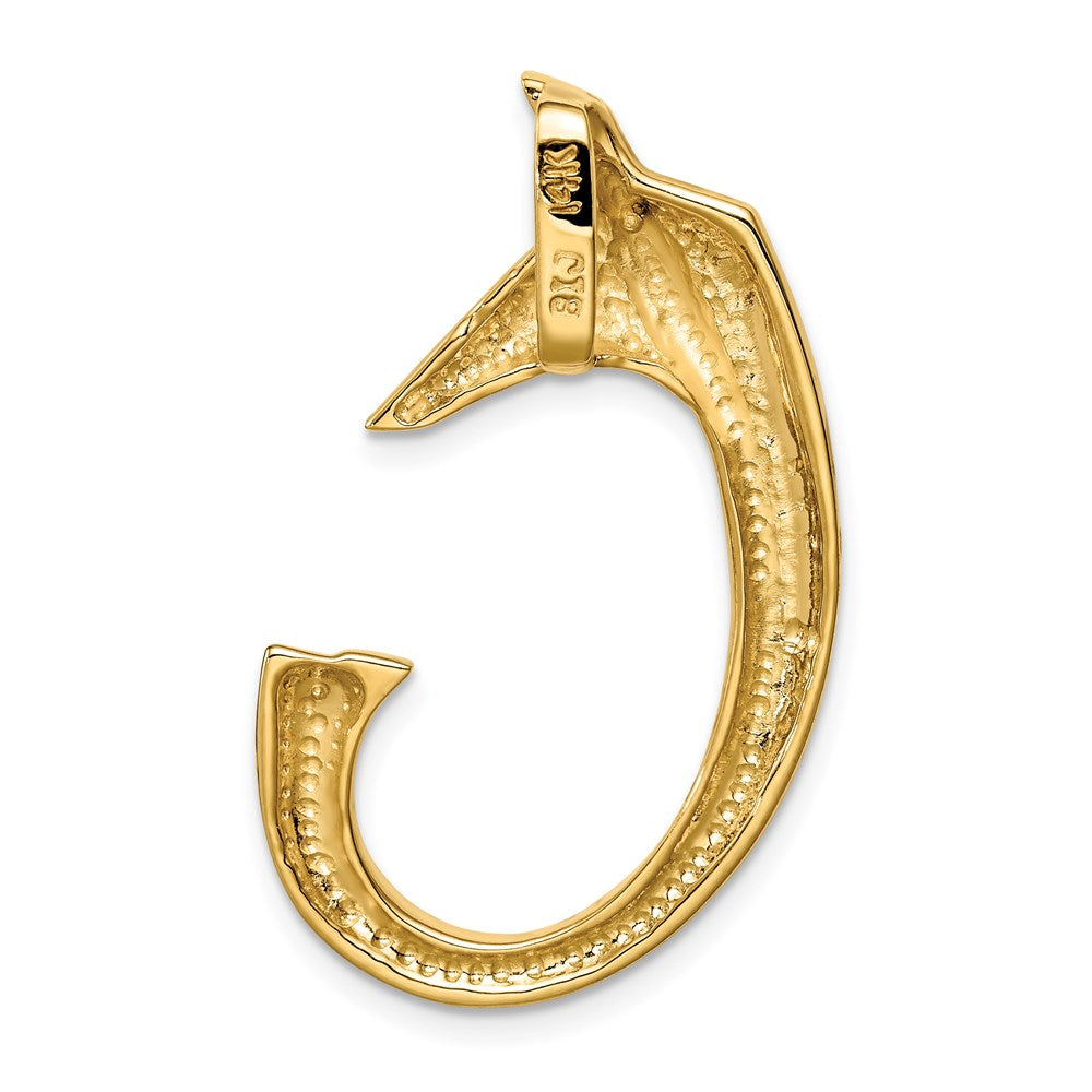 14K Yellow Gold Fits Up To 6mm Omega, 8mm Omega Slide