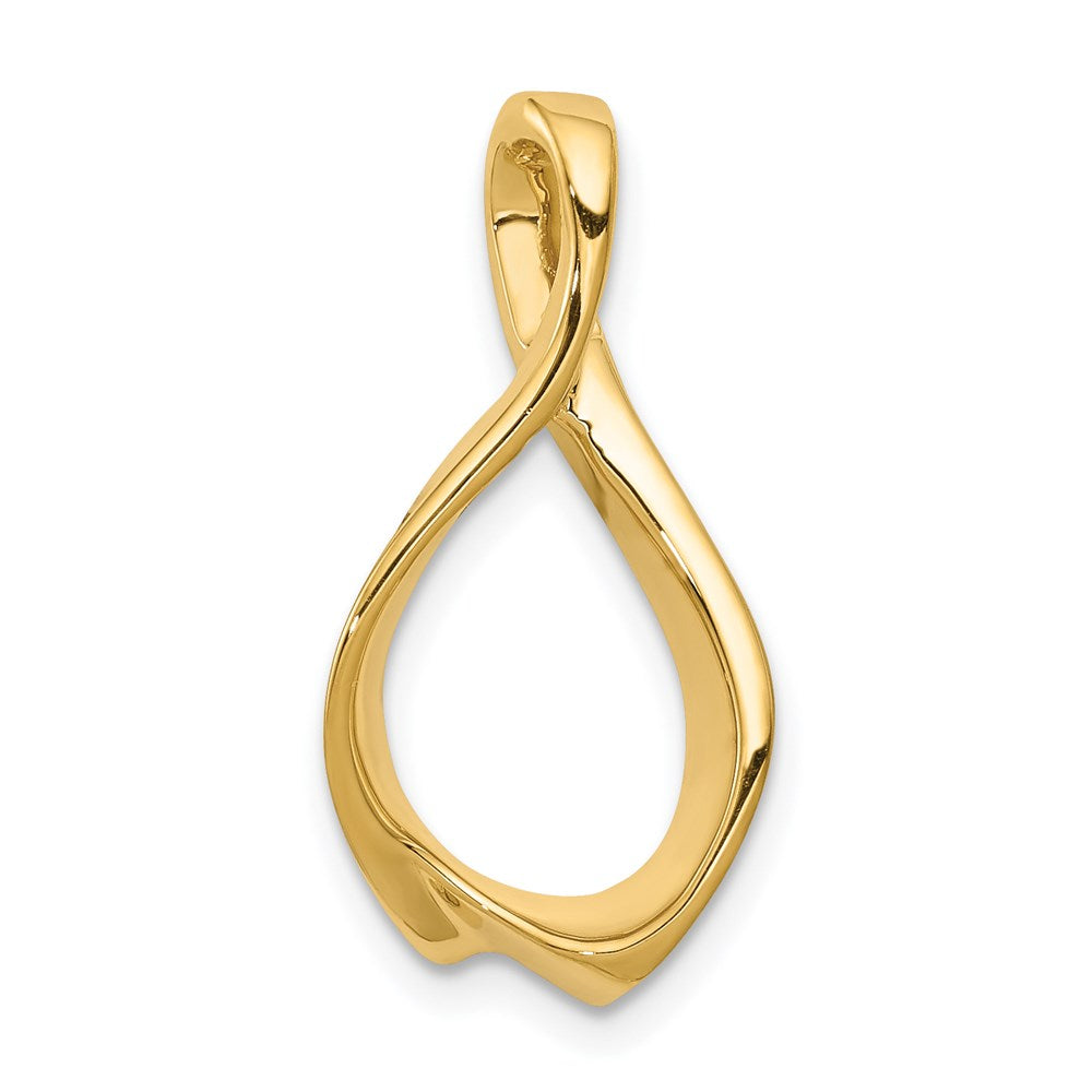 14K Yellow Gold Fits Up To 2mm Omega, 4mm Reversible, Omega Slide