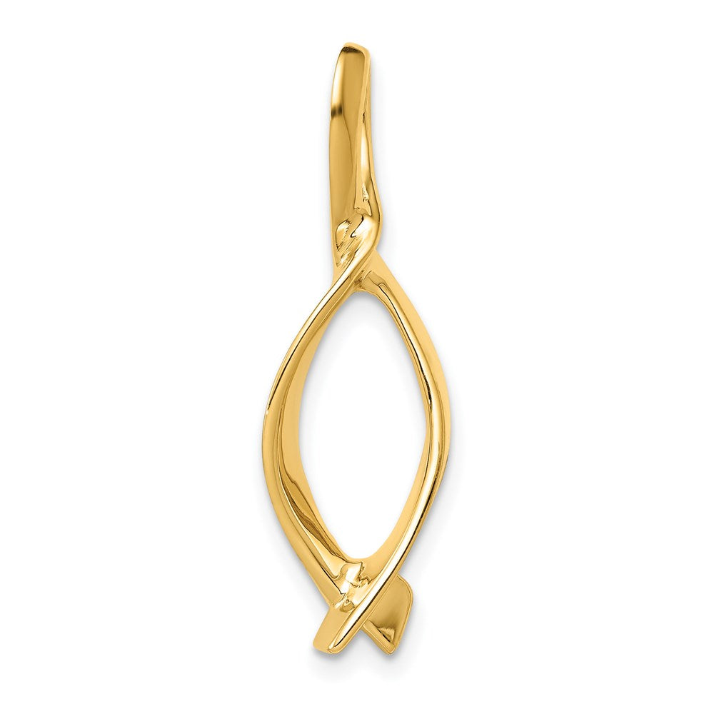 14K Yellow Gold Omega Slide