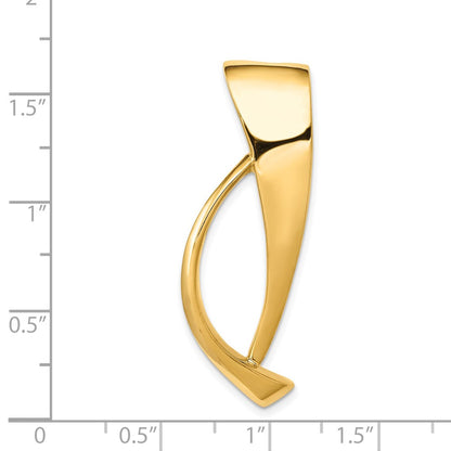 14K Yellow Gold Fits Up To 8mm Both Modern Slide