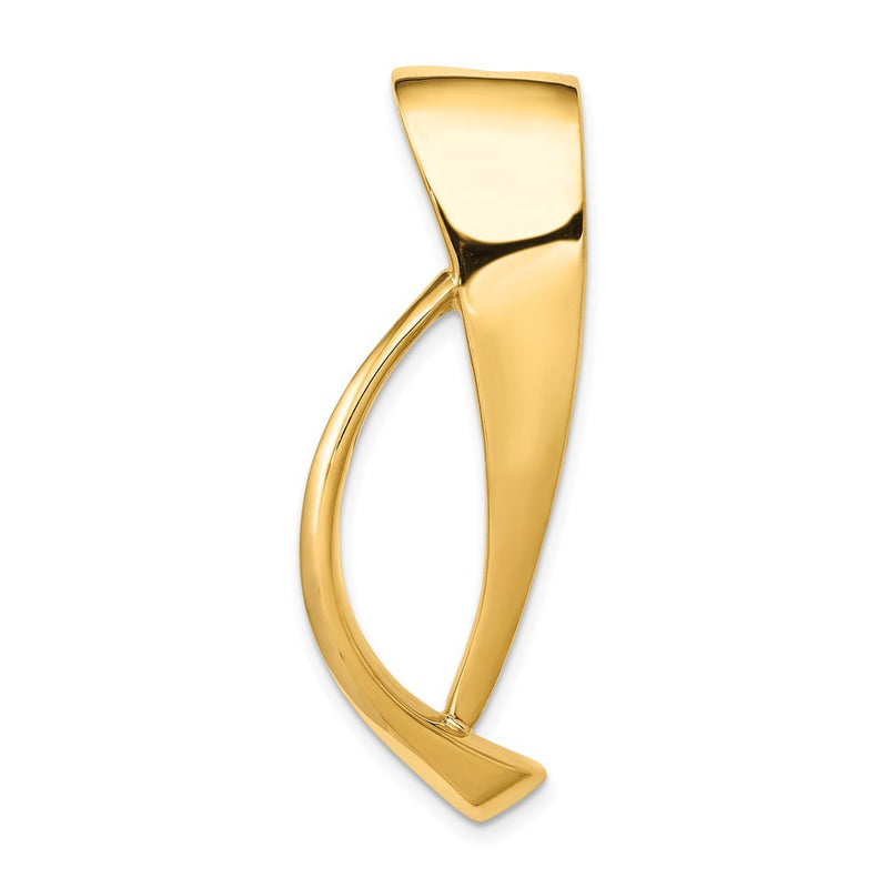 14K Yellow Gold Fits Up To 8mm Both Modern Slide