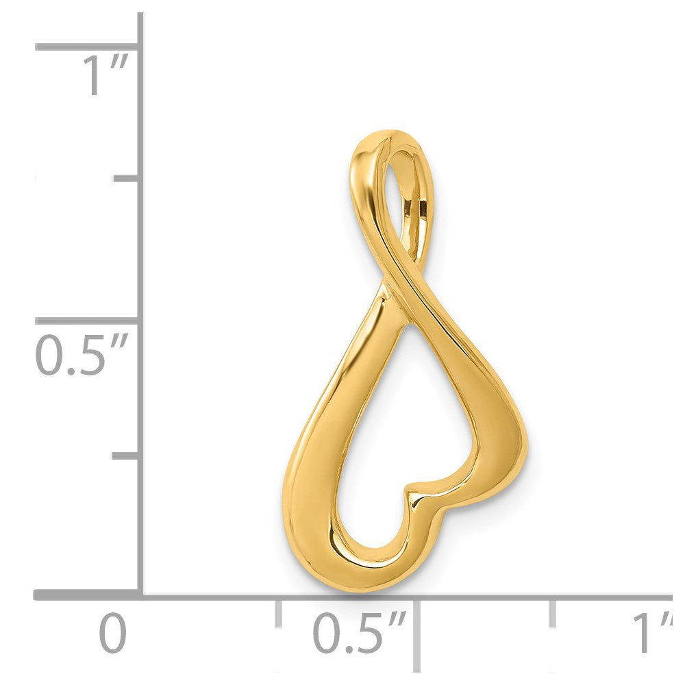 14K Yellow Gold Slide