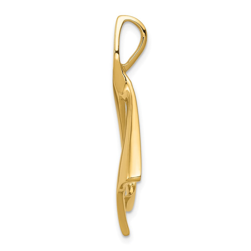14K Yellow Gold Slide