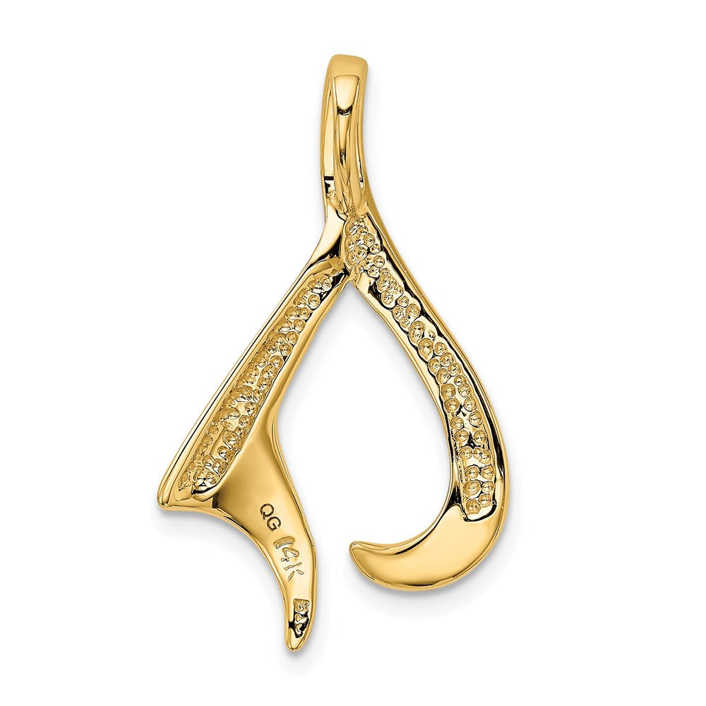 14K Yellow Gold Slide