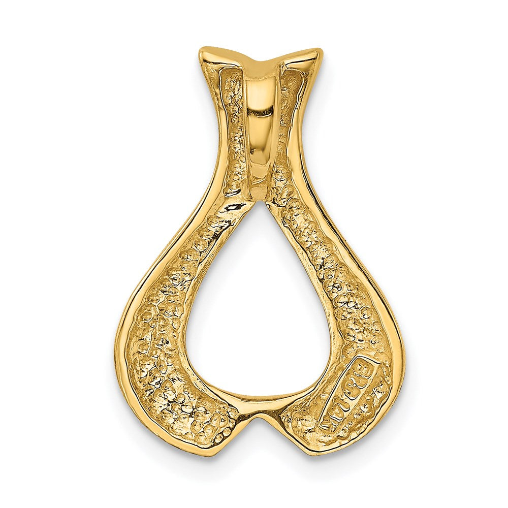 14K Yellow Gold Slide