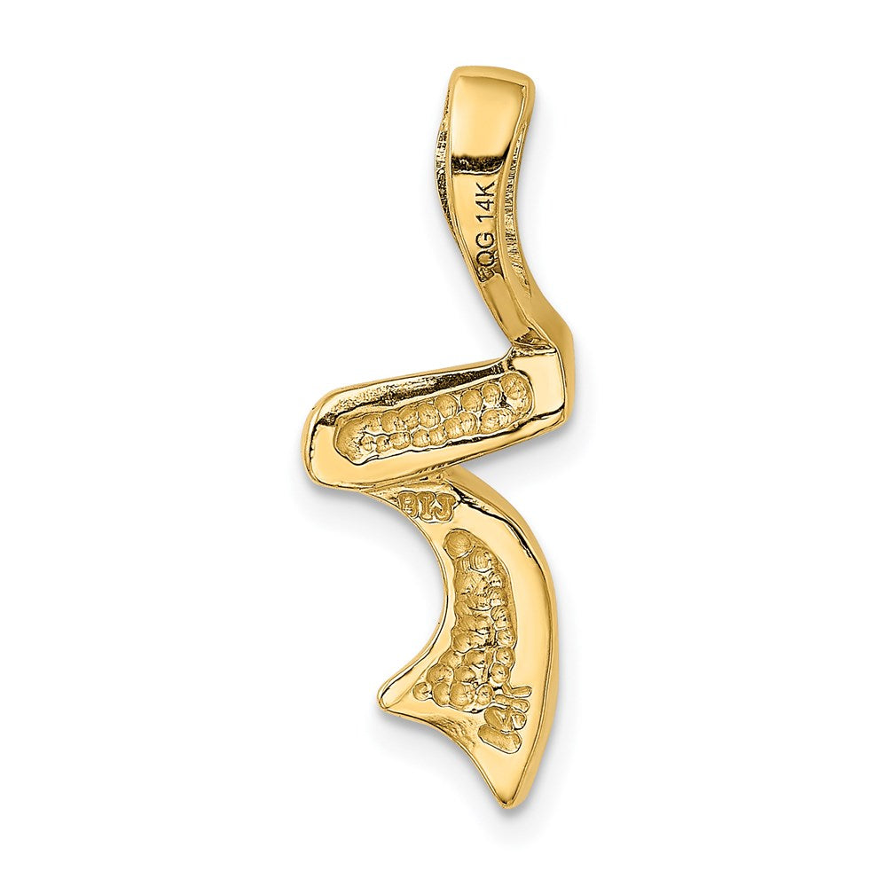 14K Yellow Gold Slide