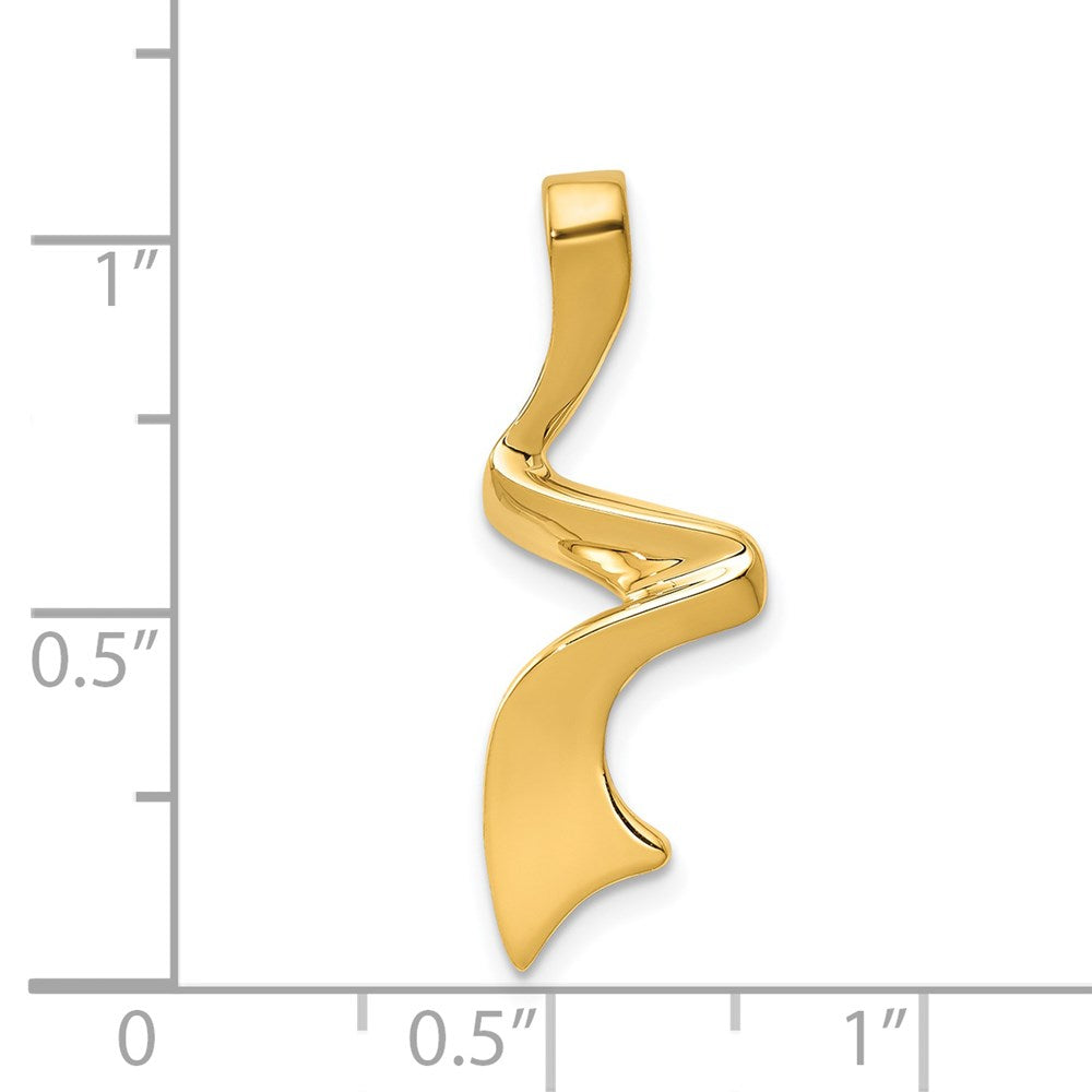 14K Yellow Gold Slide