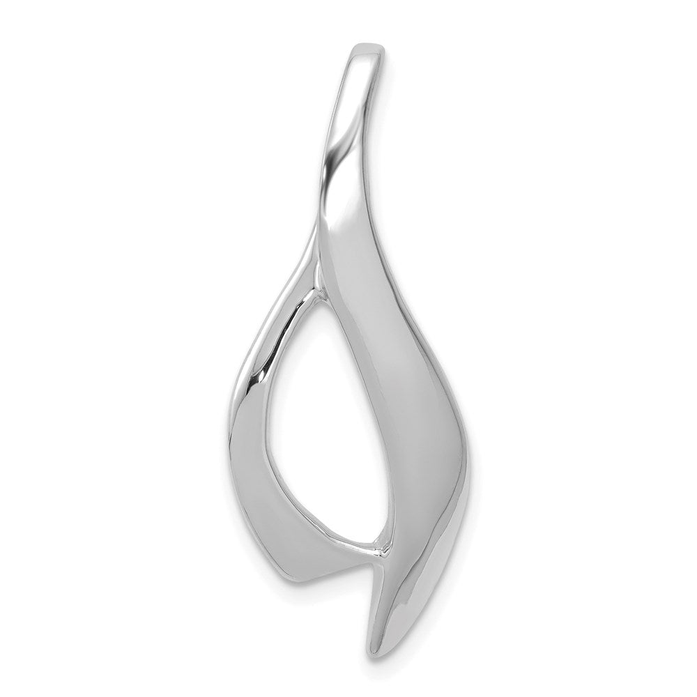 14K White Gold Slide