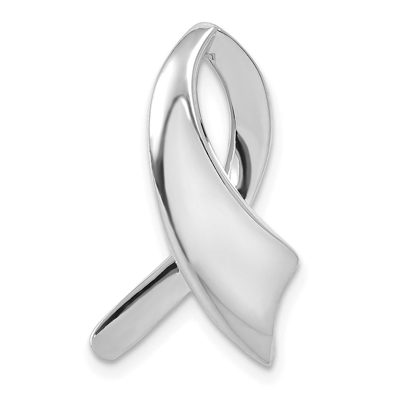 14K White Gold Slide