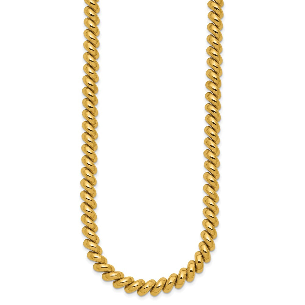14K Yellow Gold Polished San Marco Necklace