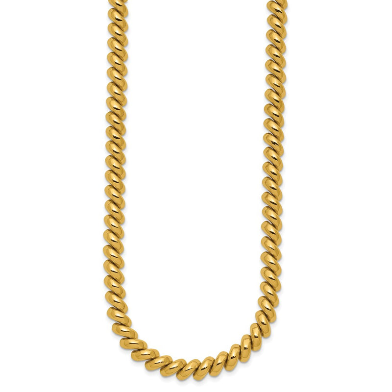 14K Yellow Gold Polished San Marco Necklace