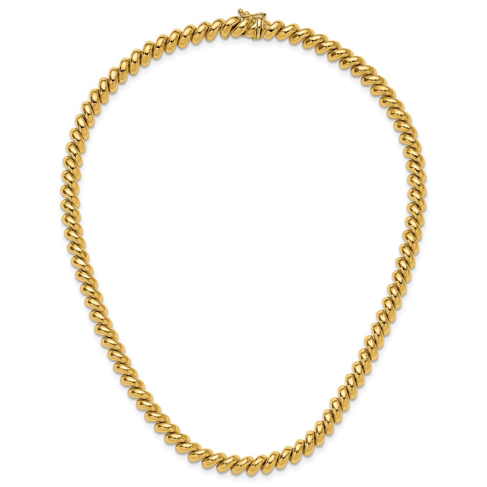 14K Yellow Gold Polished San Marco Necklace