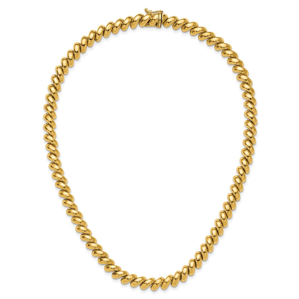 14K Yellow Gold Polished San Marco Necklace