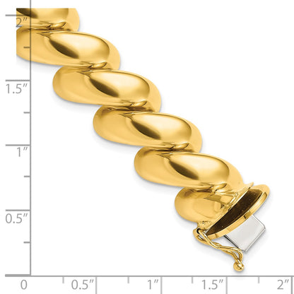7 Inch 14K San Marco Bracelet