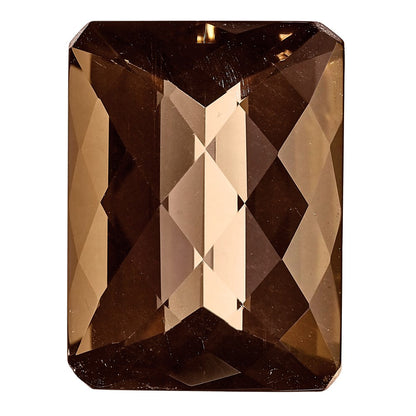Gemstone Smoky Quartz Aa Quality 6X4mm Emerald Checkerboard